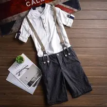 Мужская Британский шорты на подтяжках человек Slim Fit Striped клетчатые шорты летние Винтаж короткие комбинезоны в стиле хип-хоп верхняя одежда Комбинезон