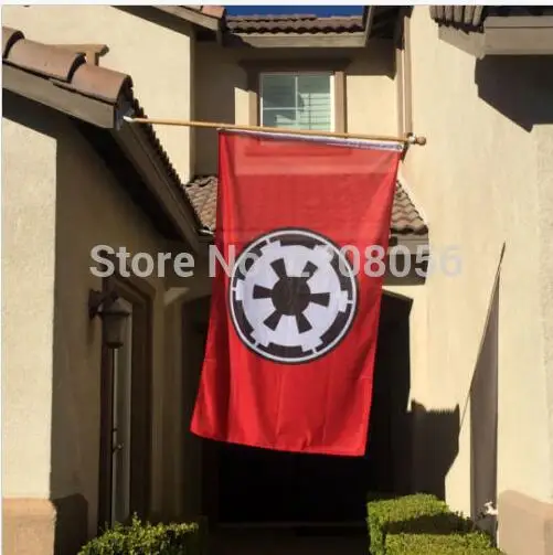 

Galactic Empire Star Wars Red Flag two size can choose