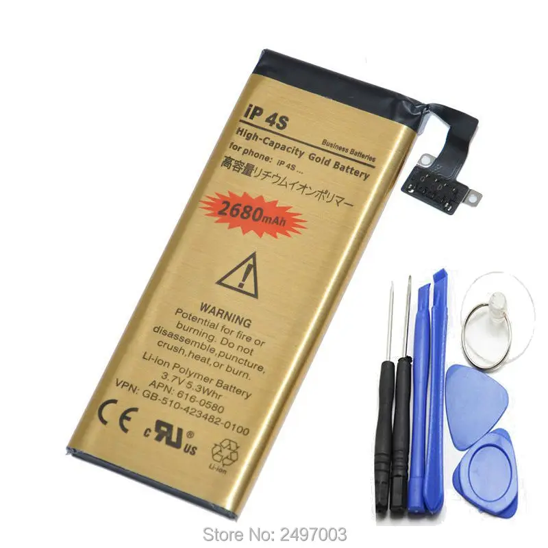 For iPhone 4s Battery 100 Original Brand Phone Battery For iphone 4S