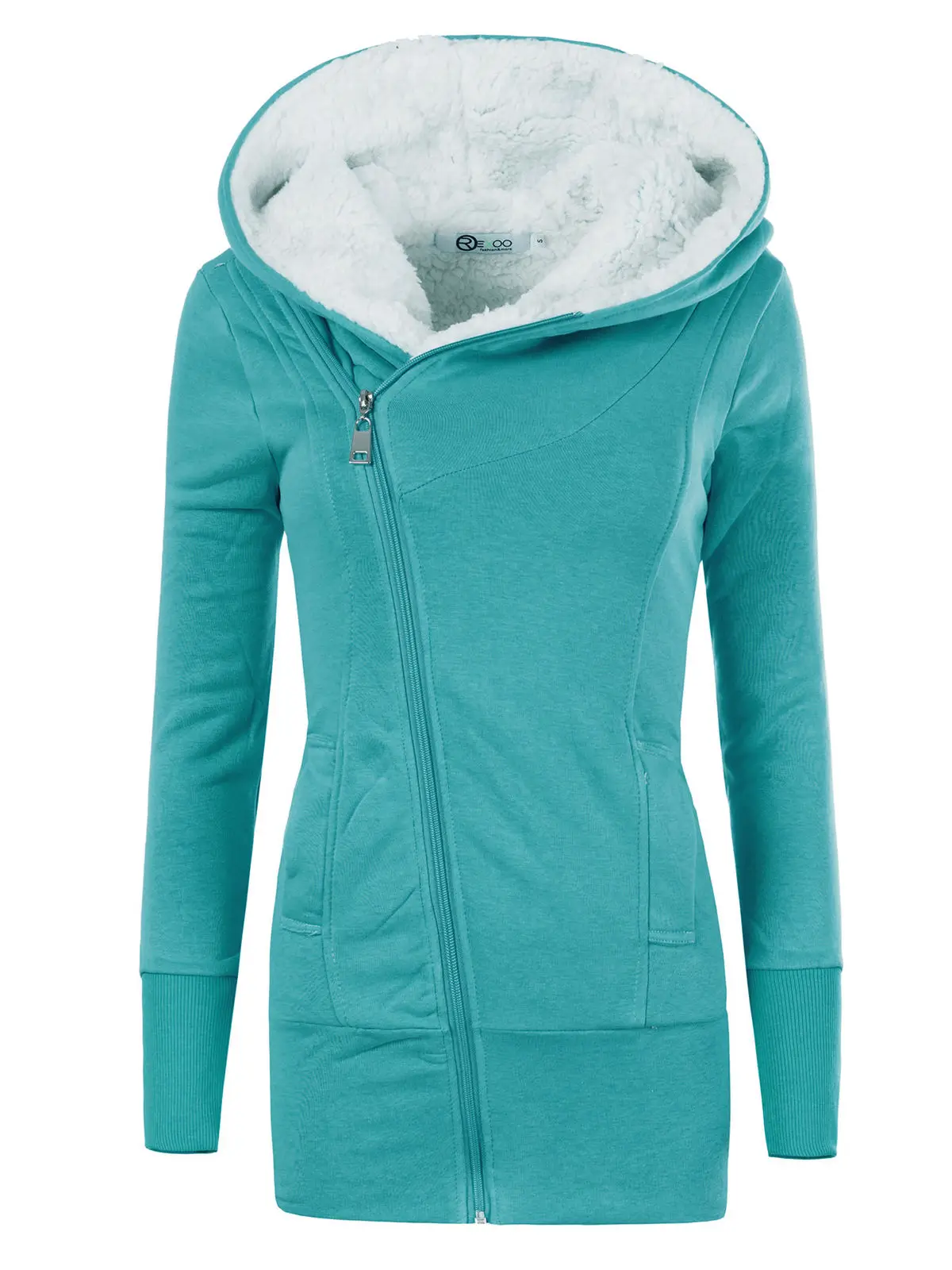 ZOGAA, зимние женские куртки, хлопковое пальто с подкладкой, длинные тонкие парки с капюшоном, женская теплая шерстяная куртка размера плюс, верхняя одежда