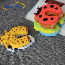 3Pcs/Lot Child Safety Protection Baby Safety Cute Animal Security Card Door Stopper Baby Newborn Care Child Lock Protection 3Pcs/Lot Child Safety Protection Baby Safety Cute Animal Security Card Door Stopper Baby Newborn Care Child Lock Protection