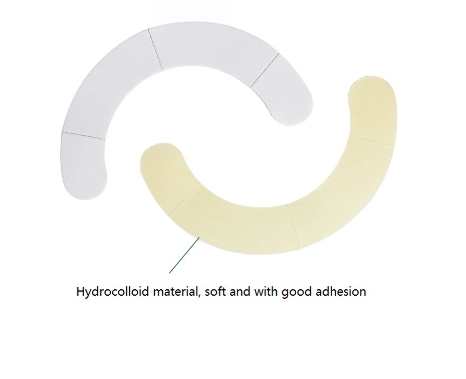 40 шт./лот~ практическая гидроколлоидная лента для ухода за остомией, портативная фиксированная лента для колостомических мешков, предотвращает деформацию и переключение фланца
