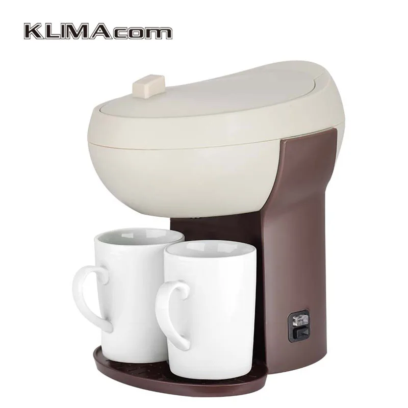 Cute 2 Cups drip coffee maker Portable 0.3L Stainless steel permanent
