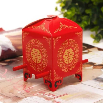 

1000pcs Bride sedan chair chinese Wedding Favor Boxes gift box candy box Free SHipping