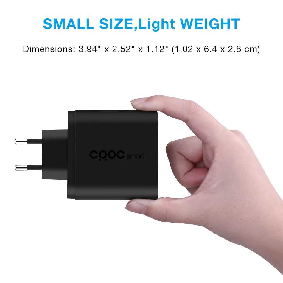 Crdc 36 Вт двойной Quick Charge 3.0 qc2.0 Портативный USB WALL Зарядное устройство мобильный