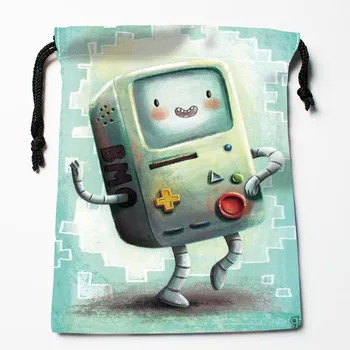 

Custom Adventure Time Printed Drawstring Receive Bag Compression Type Storage Bags Custom packaging Gift Bags
