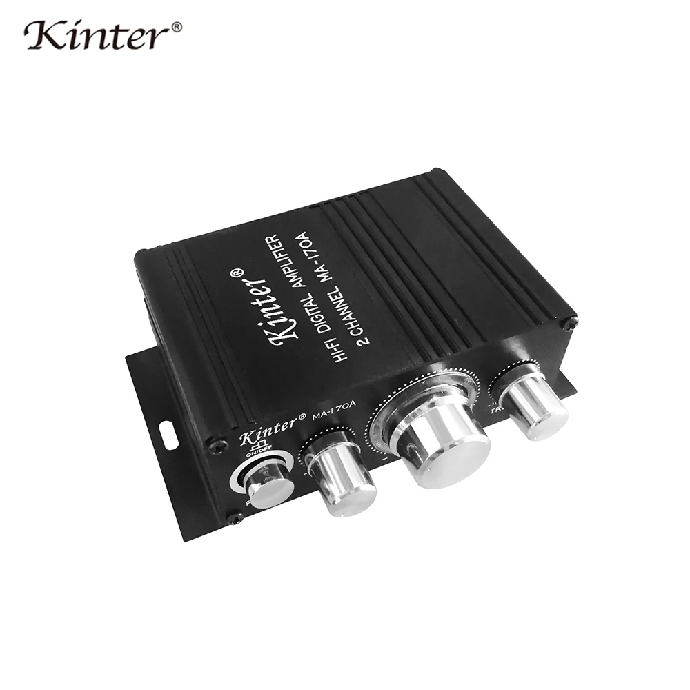 Kinter MA 170A новый стиль аудио усилитель мини алюминиевый корпус для bluetooth AUX play