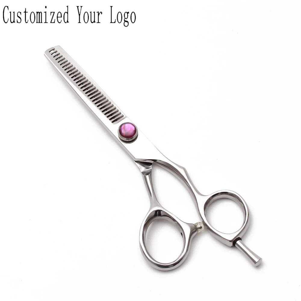 5 Customized Logo Professional Hairdressing Scissors C9014 440c