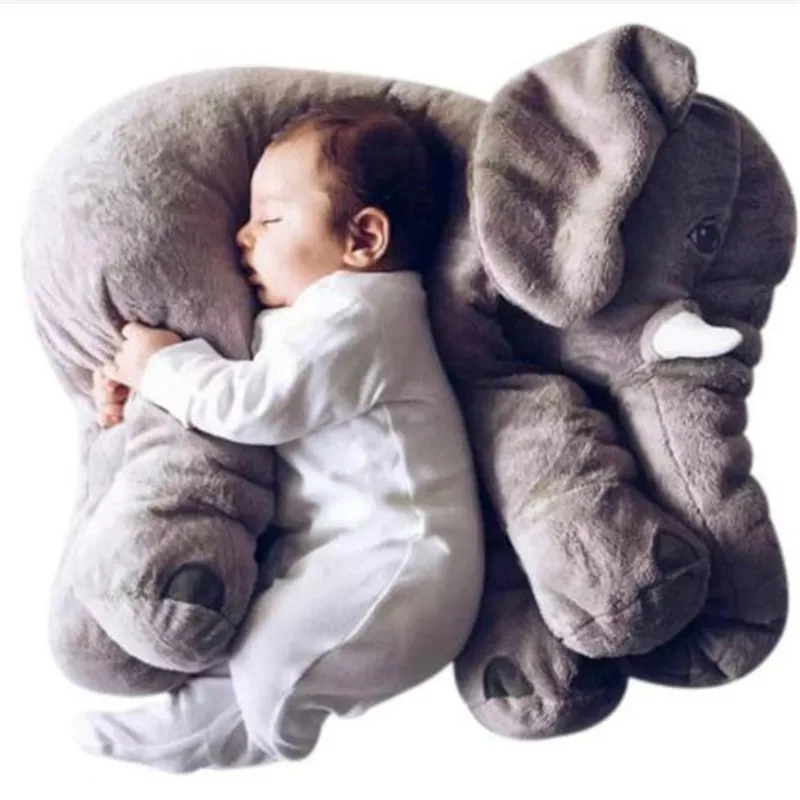 

40/60cm Infant Soft Appease Elephant Playmate Calm Doll Baby Appease Toys Elephant Pillow Plush Toys Stuffed Doll Xmas Gift