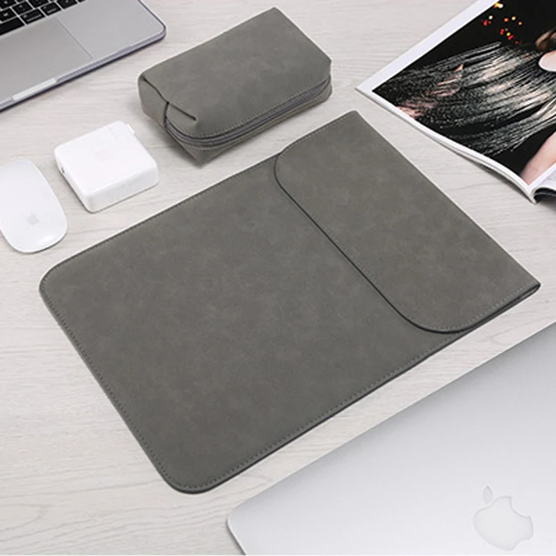 

2019 New Fashion Laptop Sleeve Bag For Macbook Air Pro Retina 11 12 13 15 Touch Notebook Case For Xiaomi 15.6 funda Matte Cover