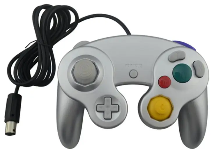 Wired Game Controller Gamepad  for NGC Joystick With One Button  for Game-Cube for W-i-i 
