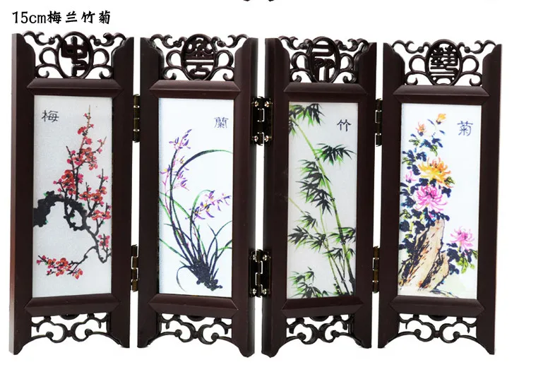 A8 мини-экран украшения китайские художественные ремесла подарок встречи китайские традиционные арт-Подарки настольные украшения 15 см* 24 см
