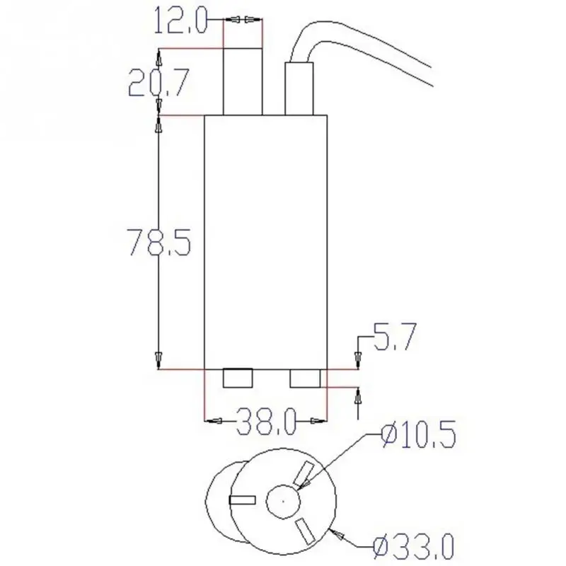 600л/ч 5 м DC12V погружной насос для аквариума с высоким подъемом для купания, промывки, стразы, полива