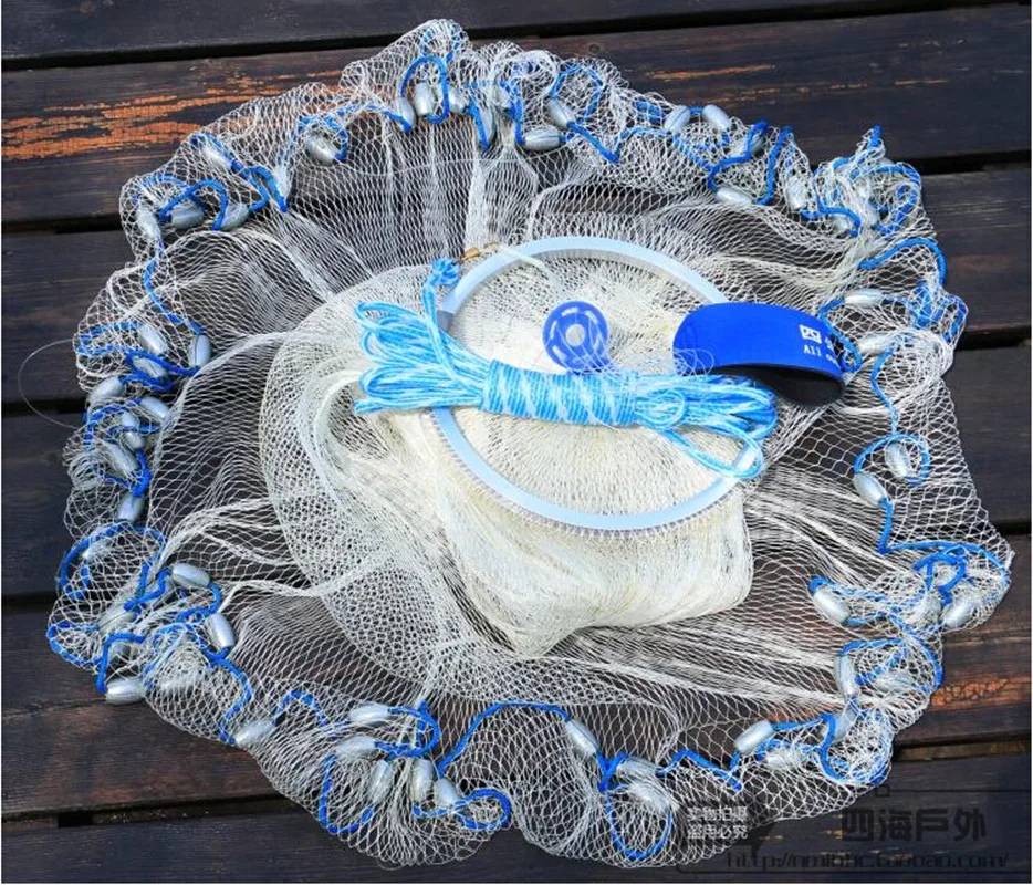 free shipping usa style cast net 2015 fish trap fishing net china pesca fishing network potes herramientas senna rde de pesca  