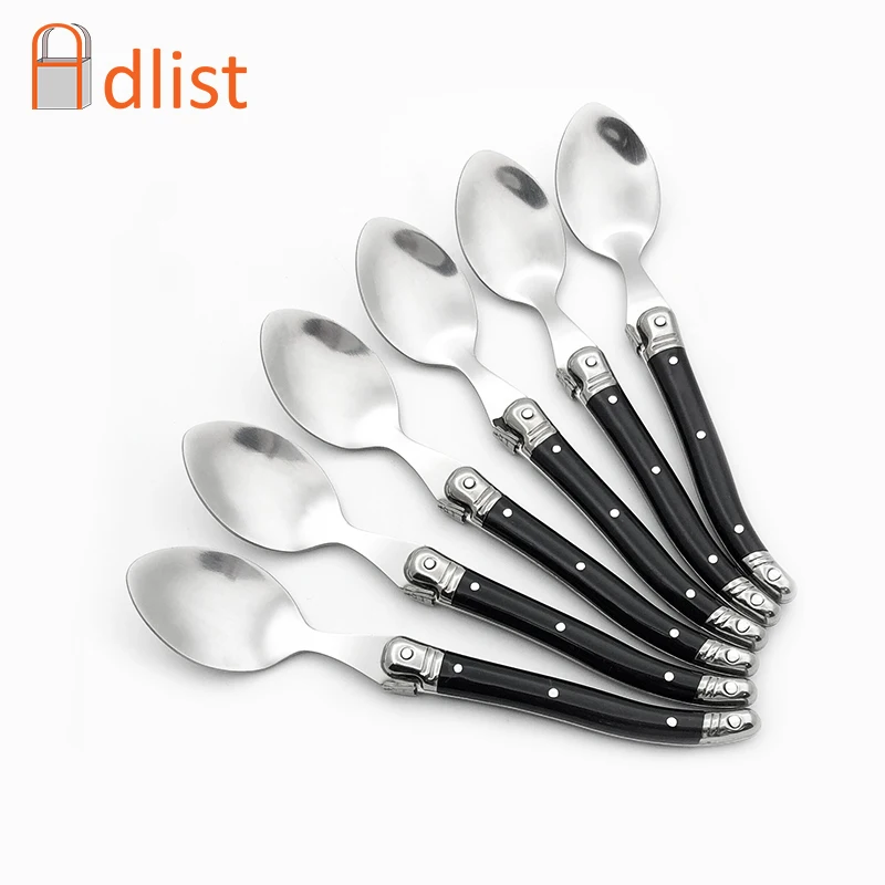 Buy Stainless Steel Long Handle Dinner Spoon Cutlery