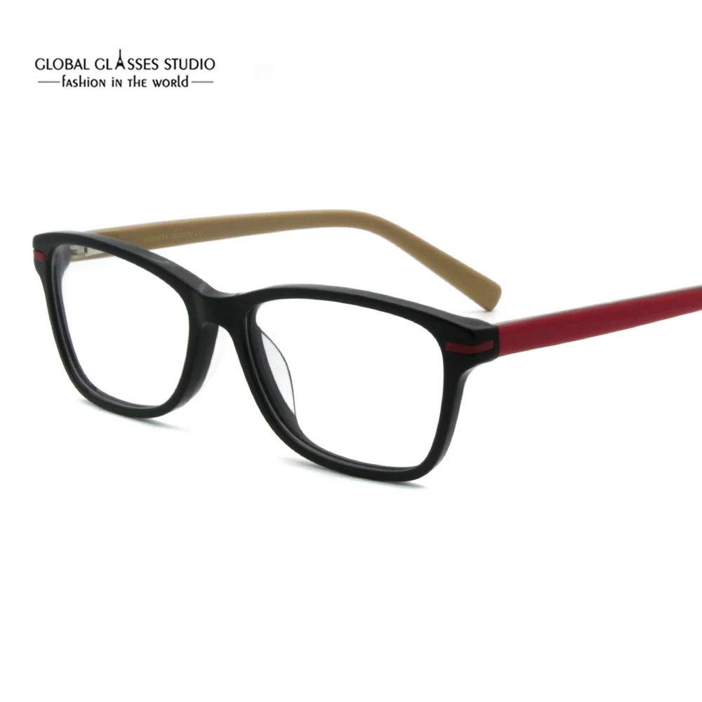 

Brand Colorful Design Girl Women Men Acetate Optical Frames Rx Eyeglasses Eyewear FVG7060