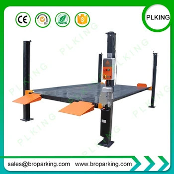 

Four post hydraulic vehicle hoist