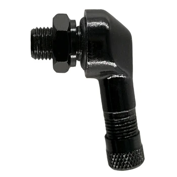 2pcs รถจักรยานยนต์ยางวาล์วขนาดเล็กรูขอบ 8.3 มม.อลูมิเนียมยางวาล์วสําหรับรถจักรยานยนต์โลหะผสมยางวาล์วลําต้นอุปกรณ์เสริม 9