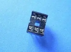 

30pcs 6P 6pin DIP IC Sockets Adaptor Integrated Circuits Solder Type