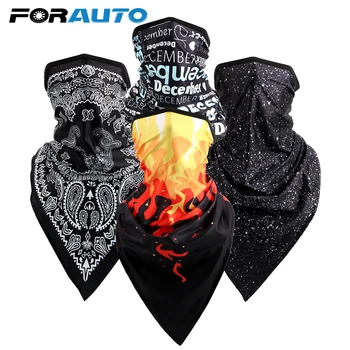 

FORAUTO Motorcycle Face Shield Moto Half Mask Breathable Face Mask Multifunctional Soft Quick Drying Motorbike Protective