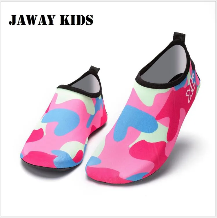 JawayKids удобная эластичная обувь для Для женщин и мужчин воды детей шлепанцы