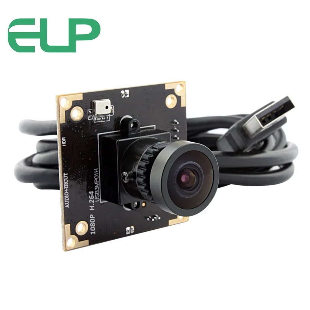 ELP 3 мегапикселя WDR USB камера HDR 100 дБ H.264 OTG Поддержка аудио веб HD для применения в ATM