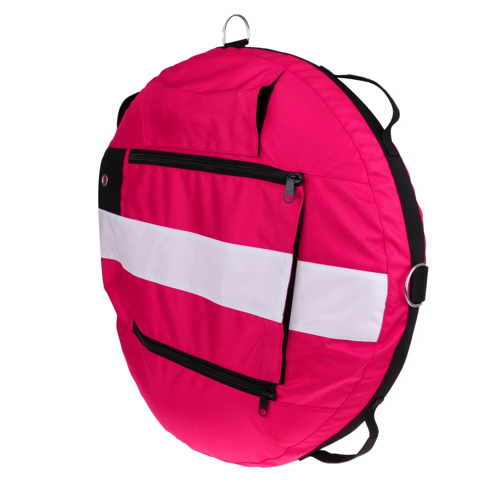 High Visibility Heavy Duty Freediving Buoy Inflatable Safe Float for Scuba Diving Spearfishing Snorkeling Water Sports Swimming