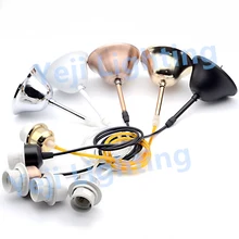 110 мм потолочная розовая Лампа Цоколь E27 провод розетки комплект потолочный навес с кабелем провод для светодиодной люстры кулон освещение аксессуары