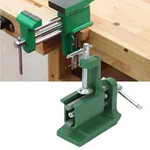 Тиски универсальный настольный тиски рабочий зажим шарнирный поворотный DIY ремесло 80 мм открывающиеся тиски для деревообработки
