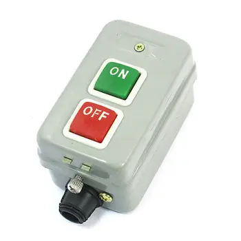 

Hoist Crane ON/OFF Latching Control Station 3 Phase Power Push Button Switch