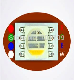 Новая светодиодная лента 5050 SMD 4 в 1 RGBW Вход 12 В постоянного тока длина 5 м Не