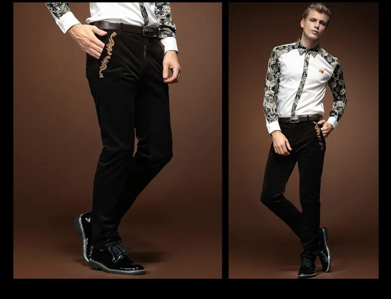 FanZhuan Новая модная мужская одежда осенние мужские повседневные брюки прямые брюки размера плюс свободные брюки 14844