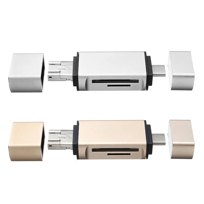 Купить алюминий сплава 3 в 1 микро SD OTG картридер тип с микро-USB ...