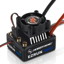 F19275 Hobbywing EZRUN MAX10 60A водонепроницаемый ESC с 6 в/7,4 В BEC 2-3S Lipo регулятор скорости бесщеточный ESC для 1/10 RC автомобиля грузовика