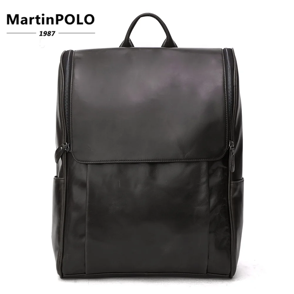 À Sac Travail Hommes De Voyage Grey En Cuir Portable 6390 Tendance Mochilas Ordinateur Mâle Vintage Grand École Provisions Green Black 6390 Dos c3A45RqjL
