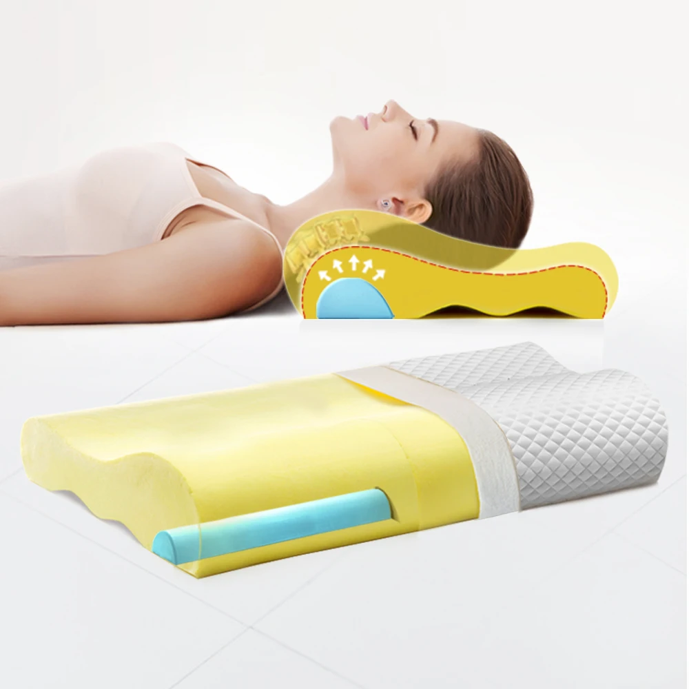 SleepEzbedz Comfortable Help Sleeping Pillow Cervical Health Care Slow