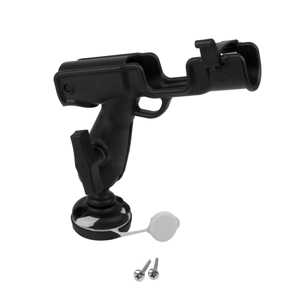 2 Pieces Adjust Nylon Fishing Rod Mount Bracket For Kayak Canoe Boat Yacht Car Fishing Diving Accessories
