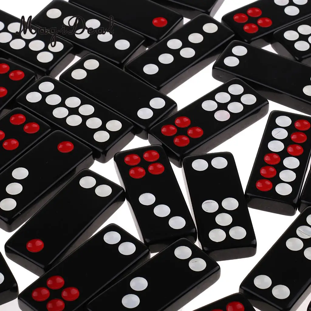 MagiDeal Chinese Pai Gow Paigow Tiles Set Casino Game Party Fun Toy for Party Entertainemnt Gambling Game Novelty Toy Gift