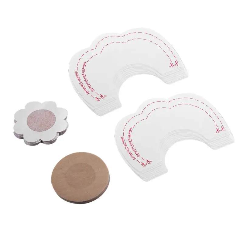 5 пар нетканых одноразовых невидимых обнаженных Крышка для соски от бутылки для вскармливания ребенка стикер Pasties