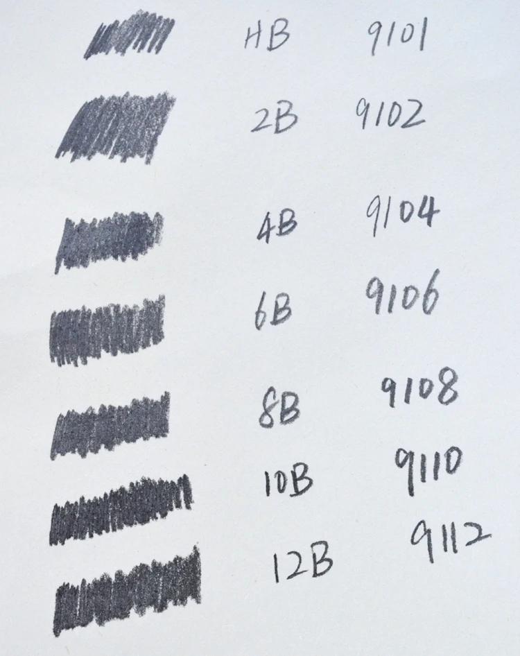 7 Pcs Woodless Graphite Pencil 12b 10b 8b 6b 4b 2b Hb Sketch Pencil 12b Woodless Graphite Pencilsgraphite Pencil Aliexpress