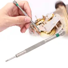 0,6 мм/2,0 мм Точность ювелирных часов отвертка бит Нескользящие металлические ювелирные часы восстановление, открытие ремонтных комплектов для часовщиков