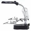 Welding Magnifying Glass with LED Light 3.5X-12X lens Clip Loupe Desktop Lamp Magnifier Glasses Third Hand Soldering Repair Tool ► Photo 3/6