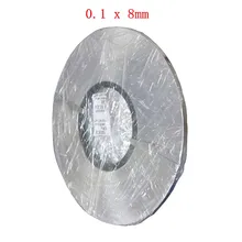 

1kg 0.1 x 8mm Nickel Plated Steel Strap Strip Sheets for Battery Spot Welding Machine Welder Equipment