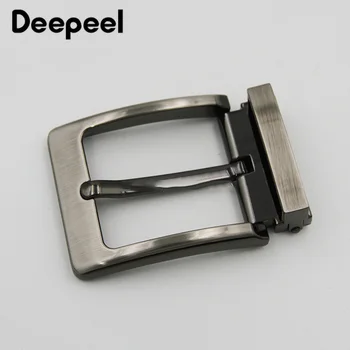 

Meetee 40mm Pin Belt Buckle Men's Metal Clip Buckle DIY Leather Craft Jeans Accessories Supply for 3.8cm-3.9cm Wide Belt AP034