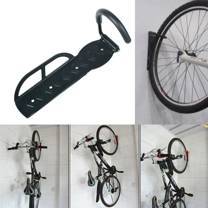 Strong Steel Cycling Bicycle Storage Rack Wall Mounted Bike Hanger Strong Steel Cycling Bicycle Storage Rack Wall Mounted Bike Hanger Hook Holder With S 30kg Mountain Mbt Road Hold