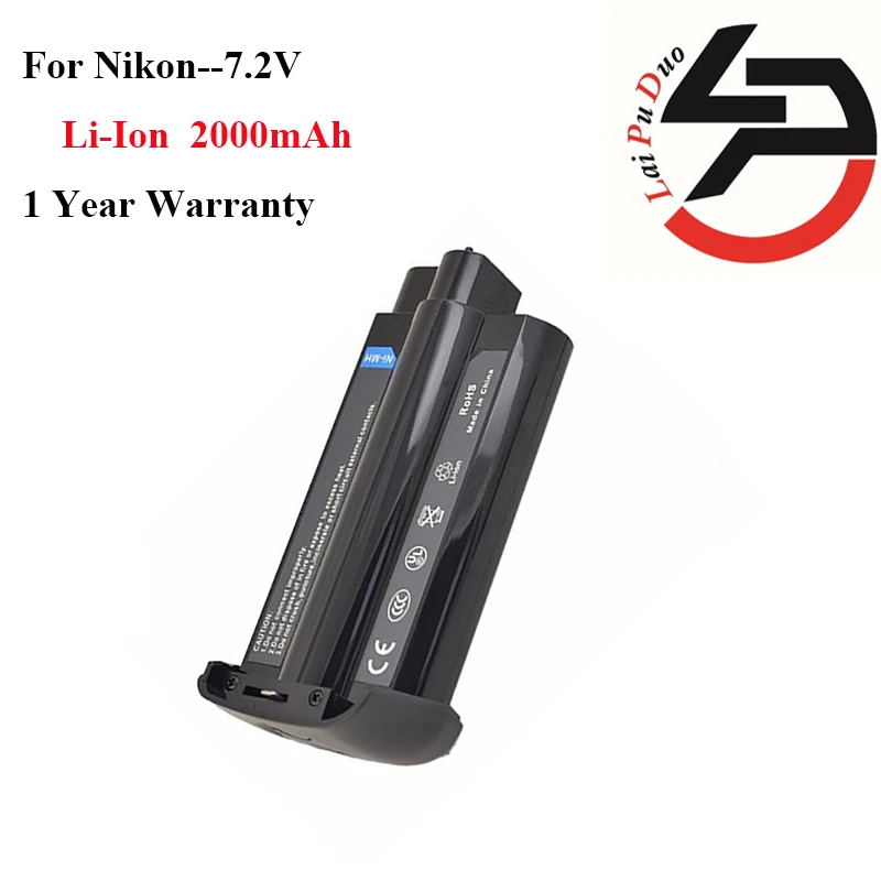Сменный аккумулятор для Nikon EN 4 D1 D1H D1X 2000 мАч|battery for nikon|nikon d1x batterynikon battery |