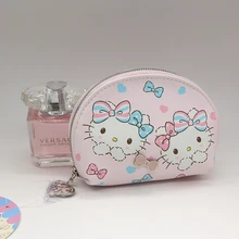 Розовый милый Кот Кошелек для монет женский кошелек высокого качества PU водонепроницаемый и против царапин Hobos кошельки