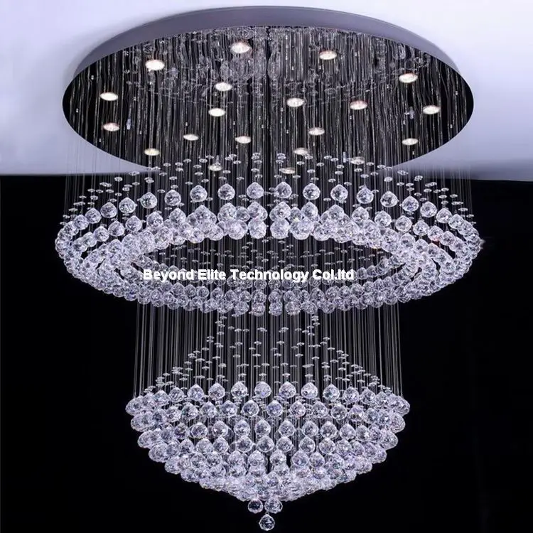 

Crystal Chandelier Modern K9 Chandeliers Ceiling Hotel Crystal Plafon Lamp Light Fixtures Modern Crystal Chandelier