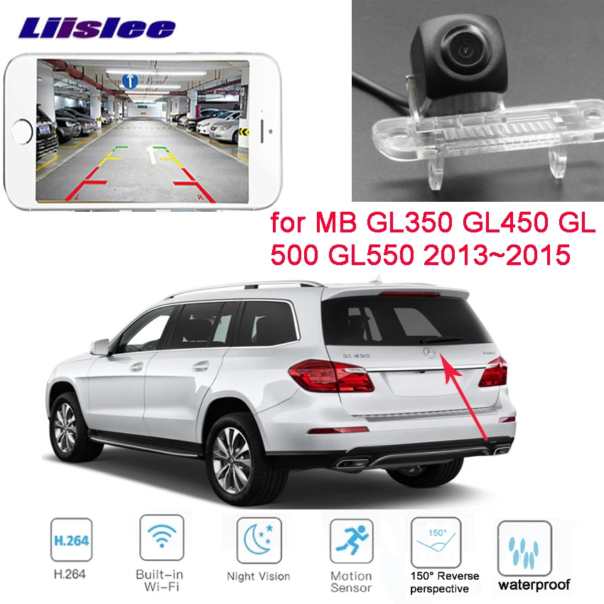 LiisLee New Arrival! Car wireless backup Reverse camera for Mercedes Benz GL350 GL450 GL500 GL550 2013~2015 Waterproof CCD HD