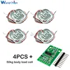 4Pcs 50kg Human Scale Load Cell Weight Sensors+HX711 AD Module Body Load Cell Weighing Sensor Pressure Sensors Measurement Tools ► Photo 1/6